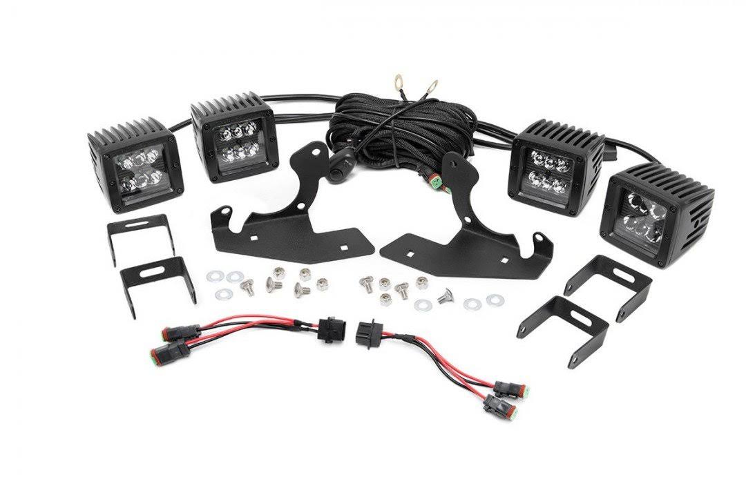 Chevrolet LED Fog Light Kit Black Series with Amber DRL O85703