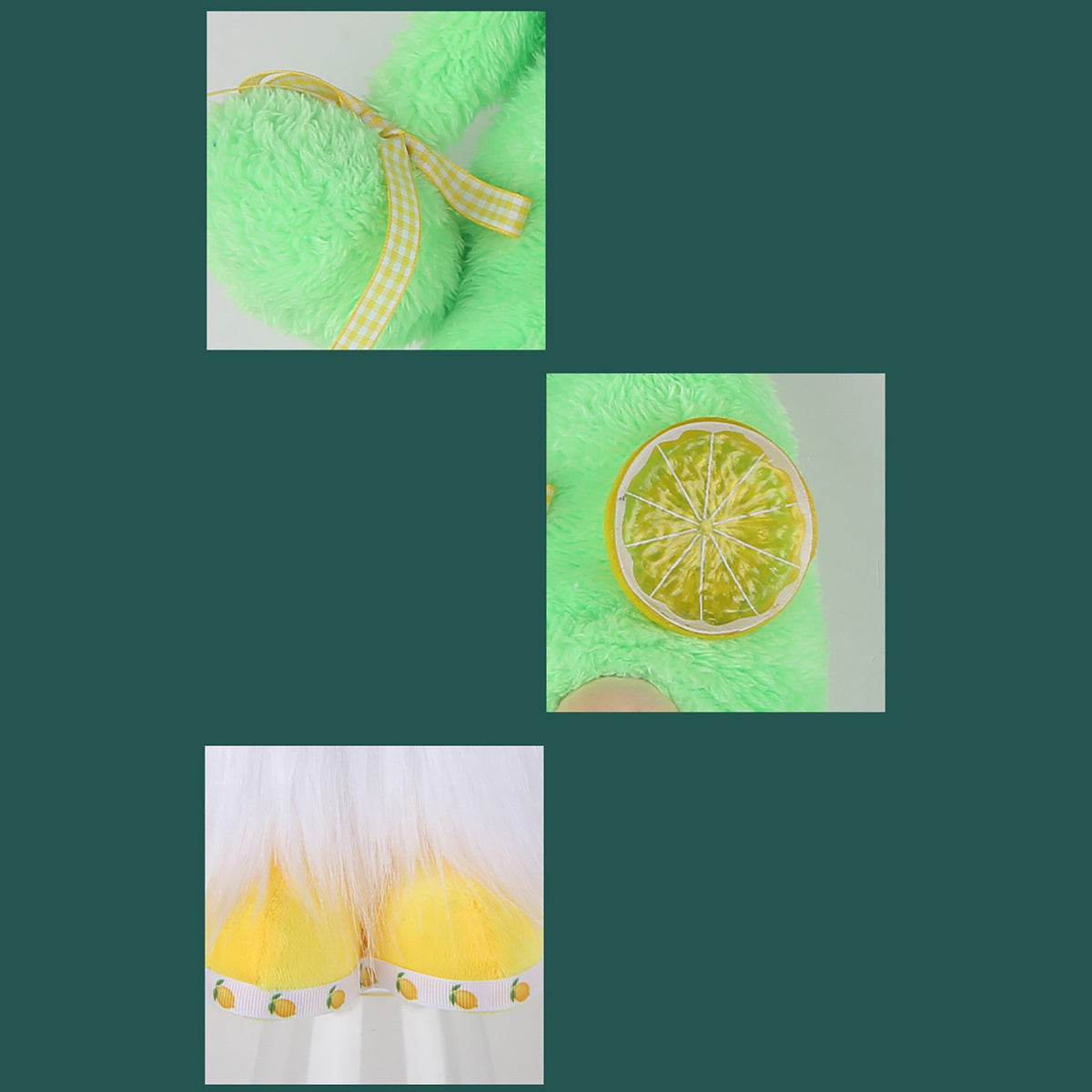 Lemon Doll Plush Dwarf Doll Q616283