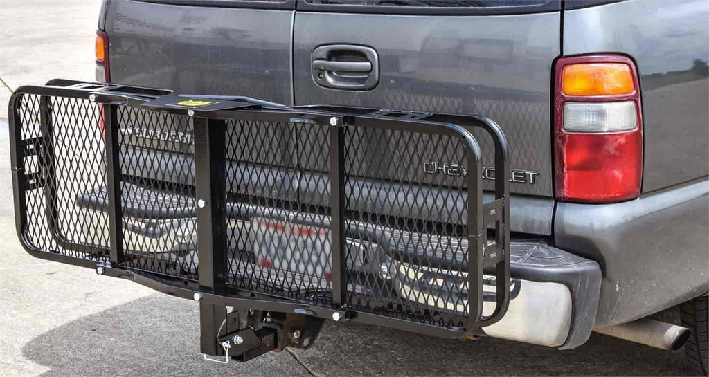 Hitch Mount Cargo Rack Folding Shank S334