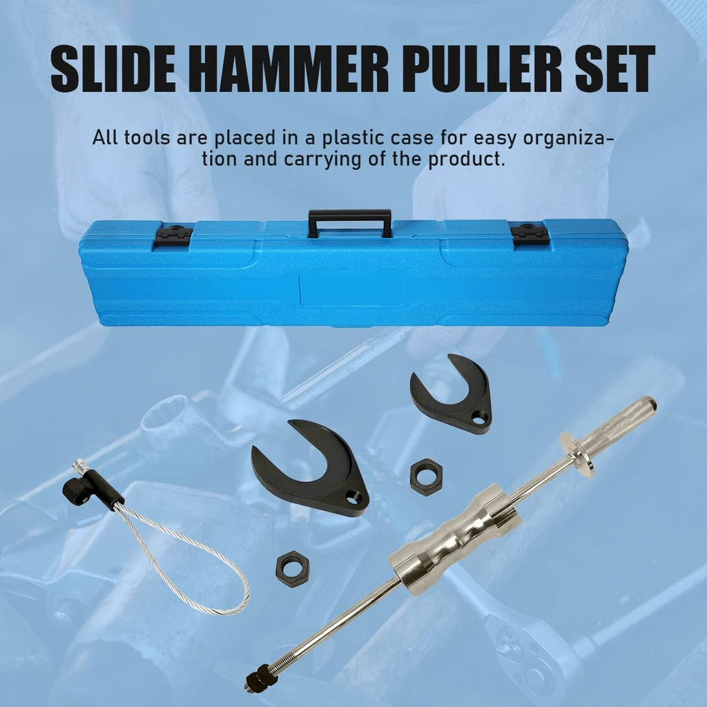 CV Joint Removal Tool Kit with Slide Hammer and Puller Adapter F5049