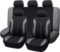 Gray Black Full Set Car Seat Covers T105238
