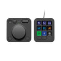 9 Customizable LCD Keys Control Dial for Graphic Design - Graphite C89951