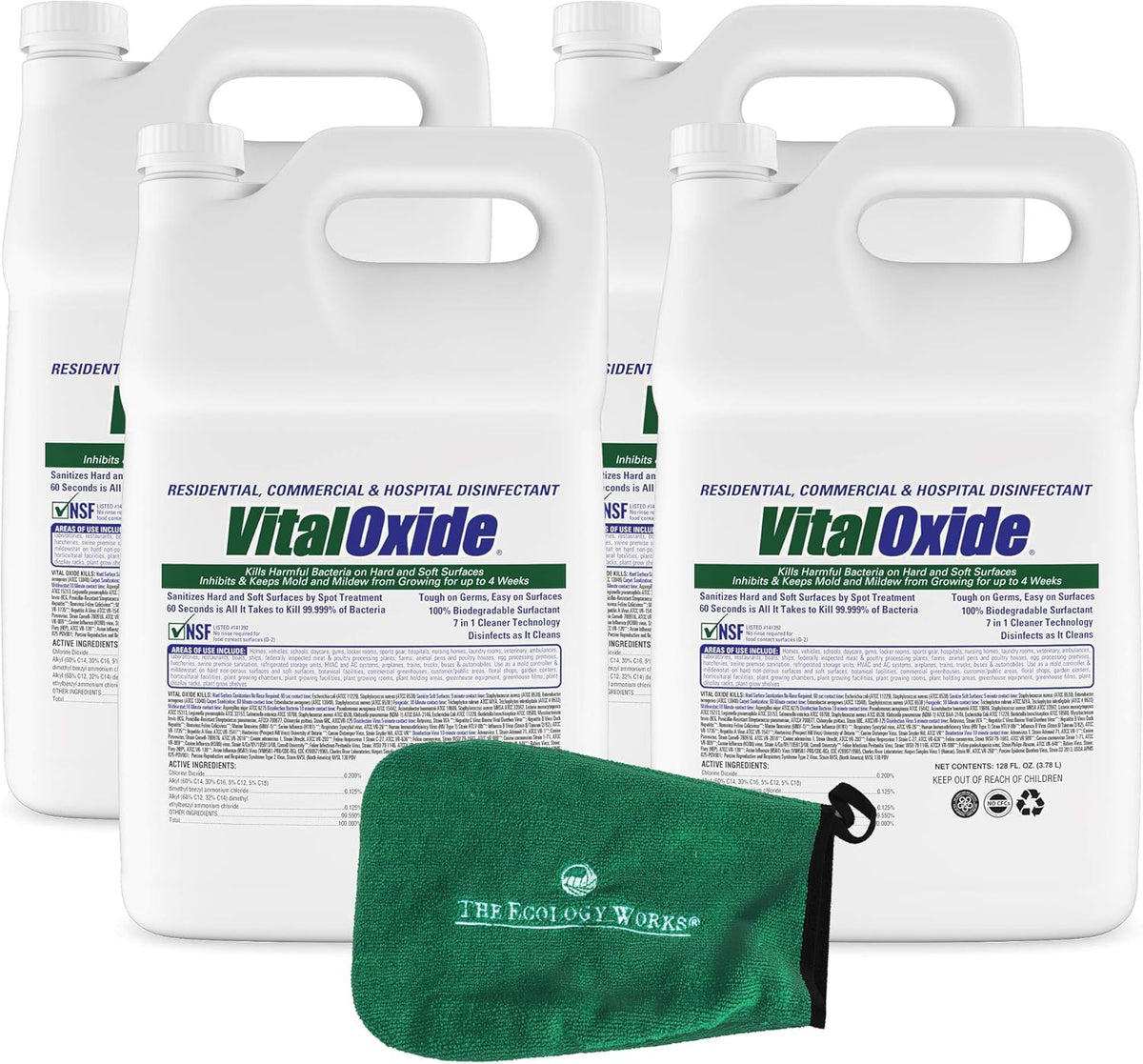 5 Gallon Disinfectant Cleaner with Applicator Mitt E7433