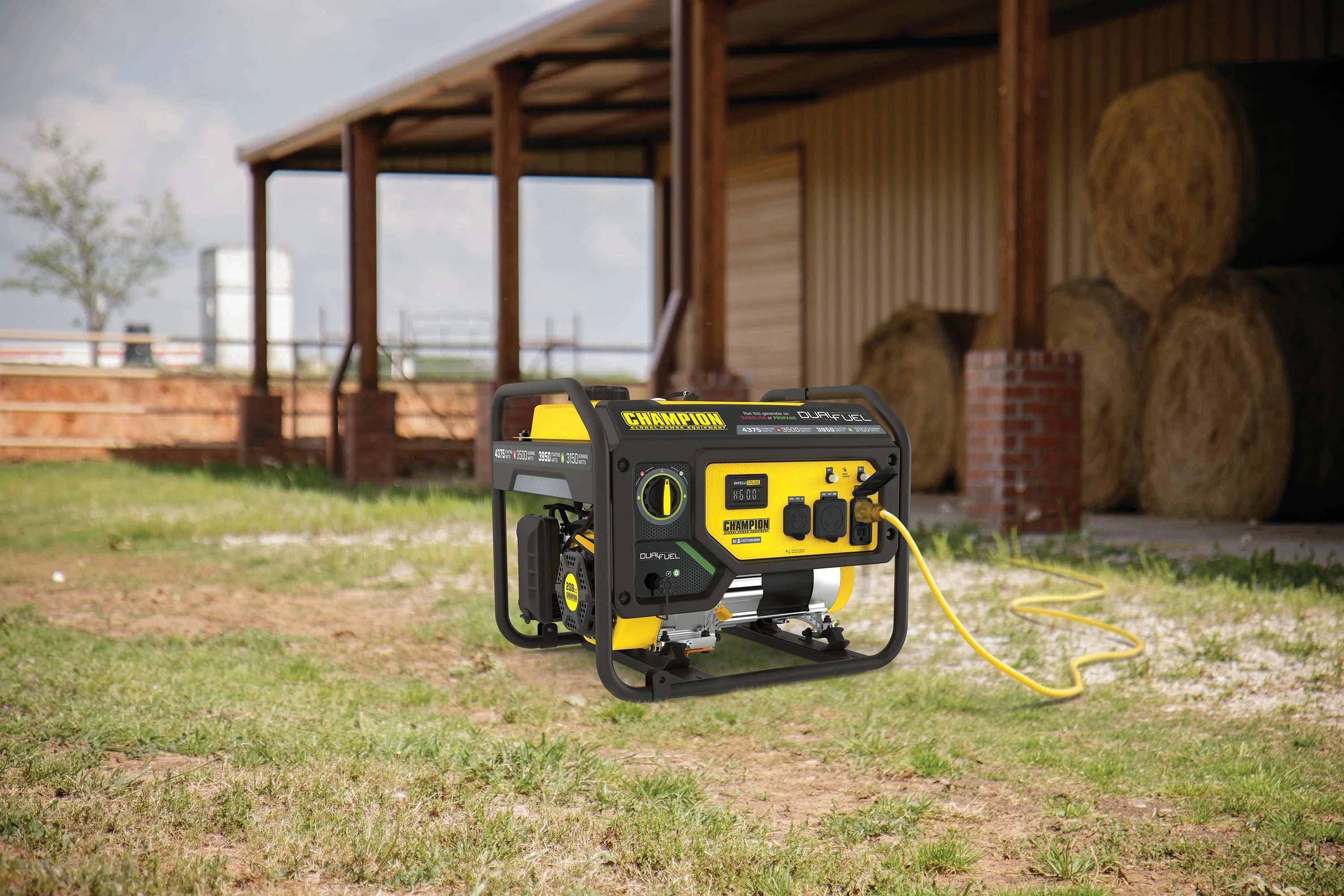 3500 Watt Dual Fuel Portable Generator N680