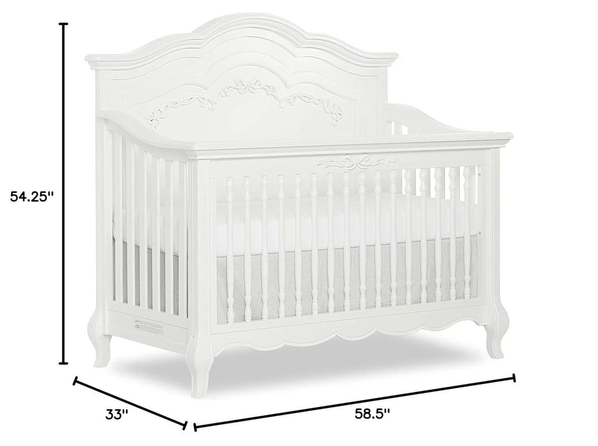5-in-1 Convertible Crib in Frost O836203
