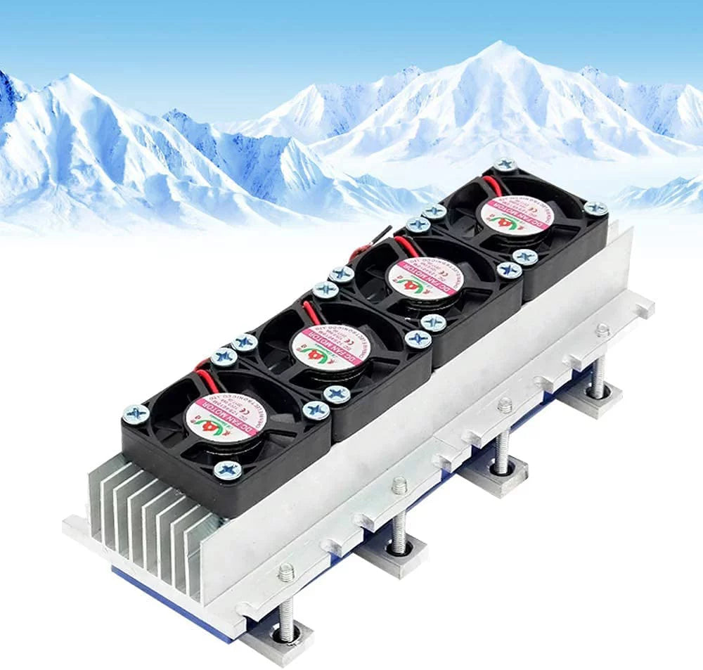 4 Chip 288W 12V Semiconductor Refrigeration Kit A8823