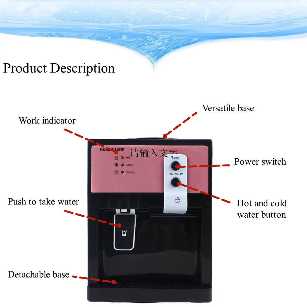 Freestanding Electric Hot and Cold Water Cooler Dispenser O8182