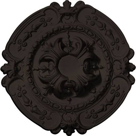 Hand-Painted Stone Hearth Ceiling Medallion J6535