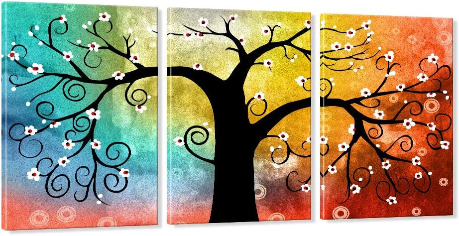 Black and Red Golden Gate Bridge Canvas Wall Art 20x28 3pcs G50345