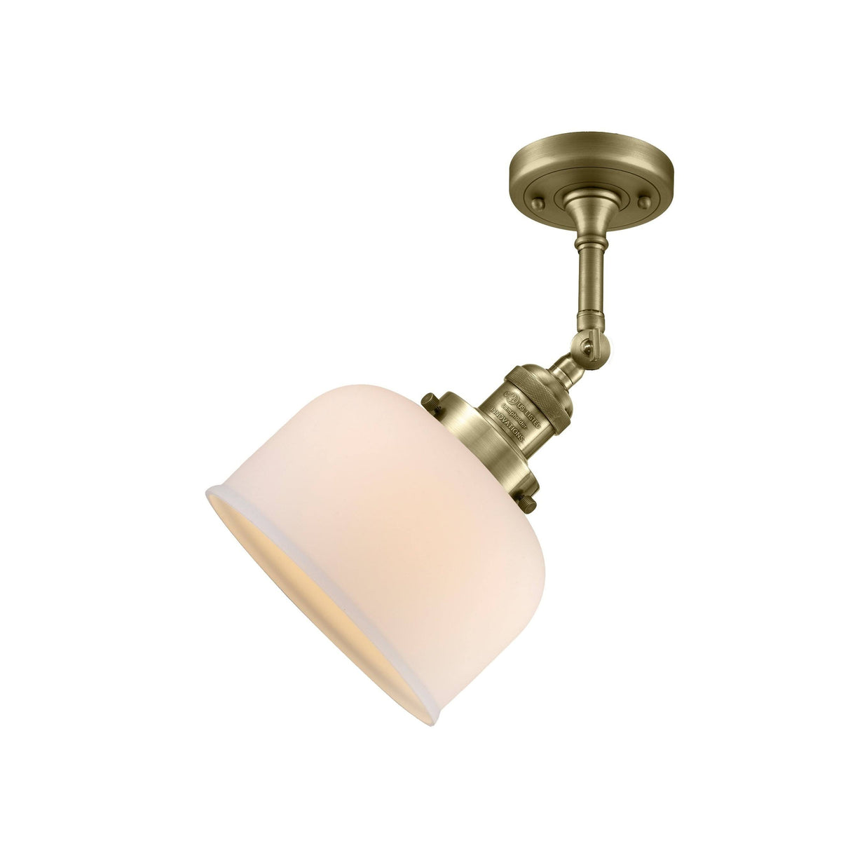 Antique Copper Semi Flush Mount Light N660