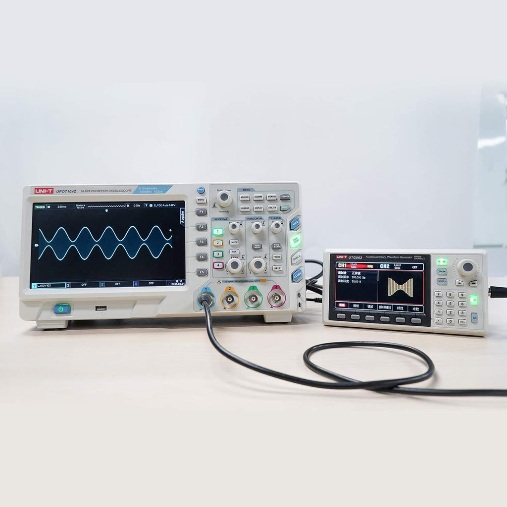 Function Generator Arbitrary Waveform 60 MHz Dual-Channel 200MSa/s 14 Bits Frequency Meter U96082