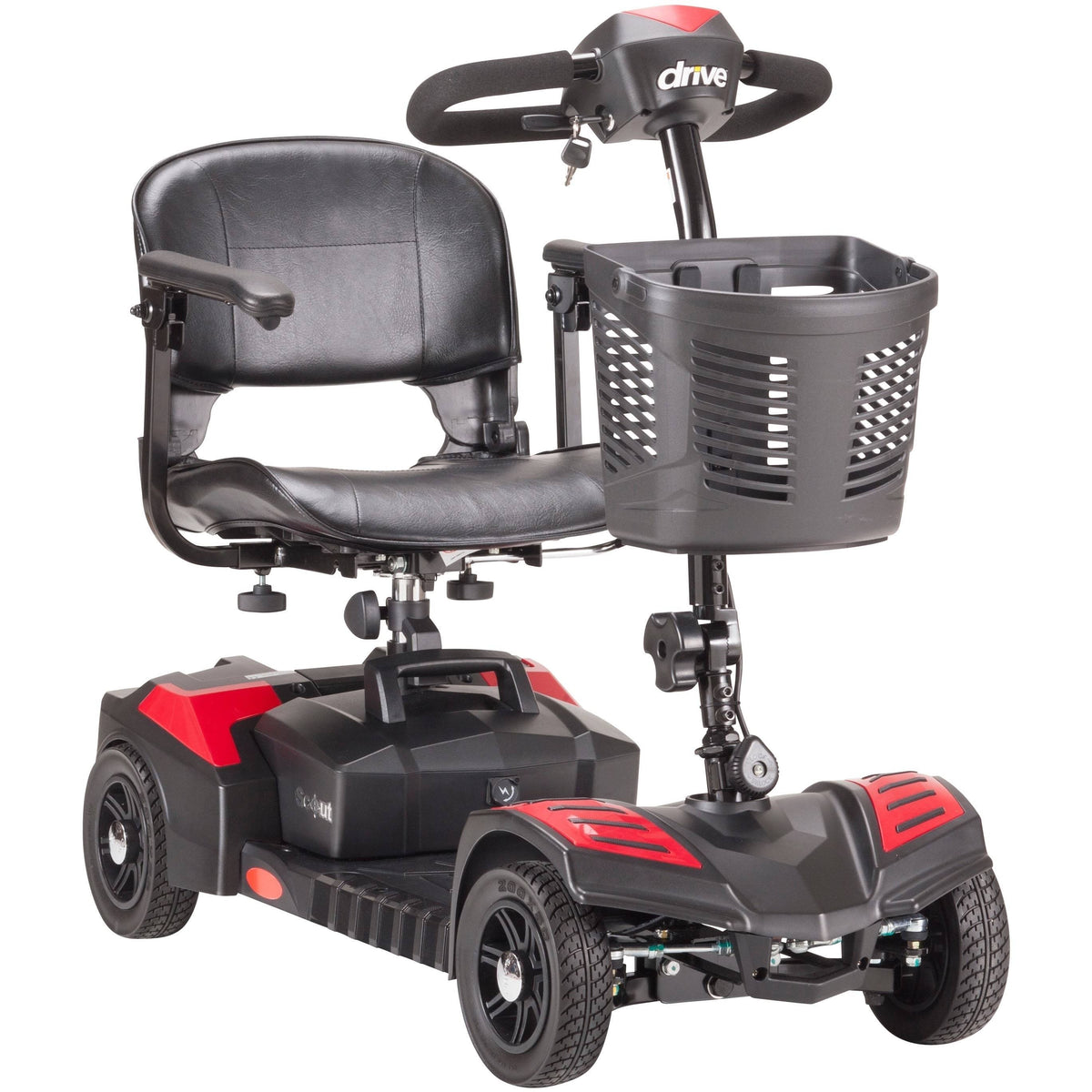 Compact Travel Power Scooter, 4 Wheel A650379