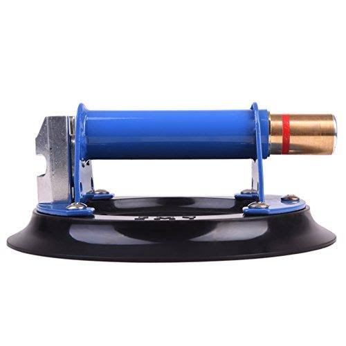 8x22 Glass Suction Cup Vacuum Glass Lifter with Metal Handle and Brass Pump J202