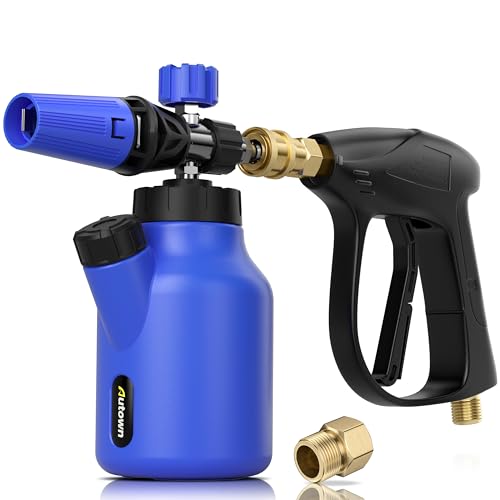 Heavy Duty Car Wash Foam Cannon with Adjustable Nozzle and 1 L Bottle Z94896