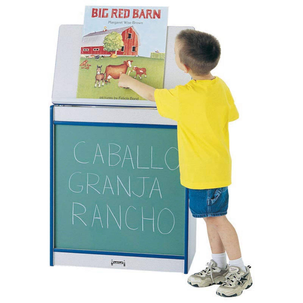 Navy Chalkboard Big Book Easel M694993