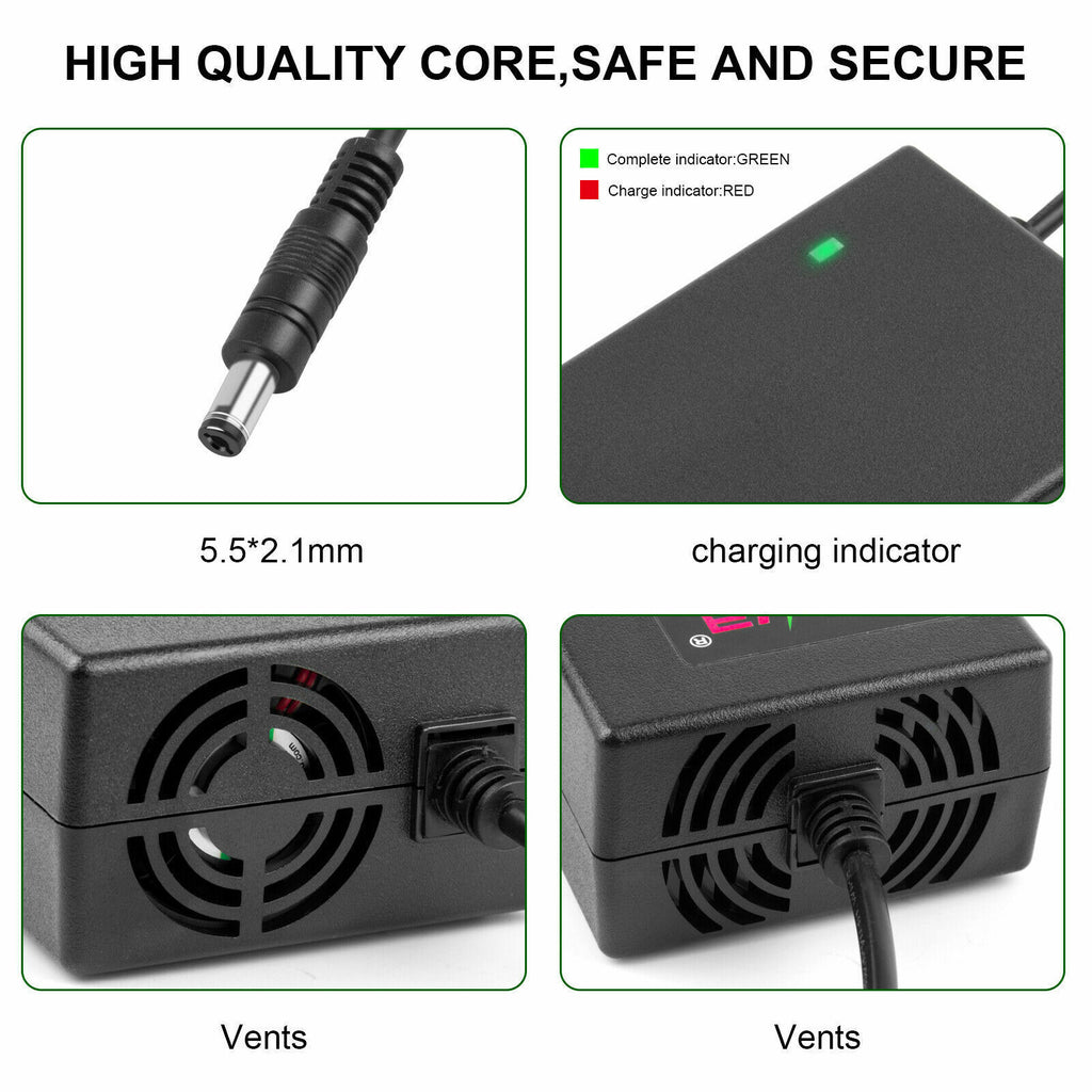 54.6V2A Charger Adapter for 48V Li-ion Battery Ebike Y216566