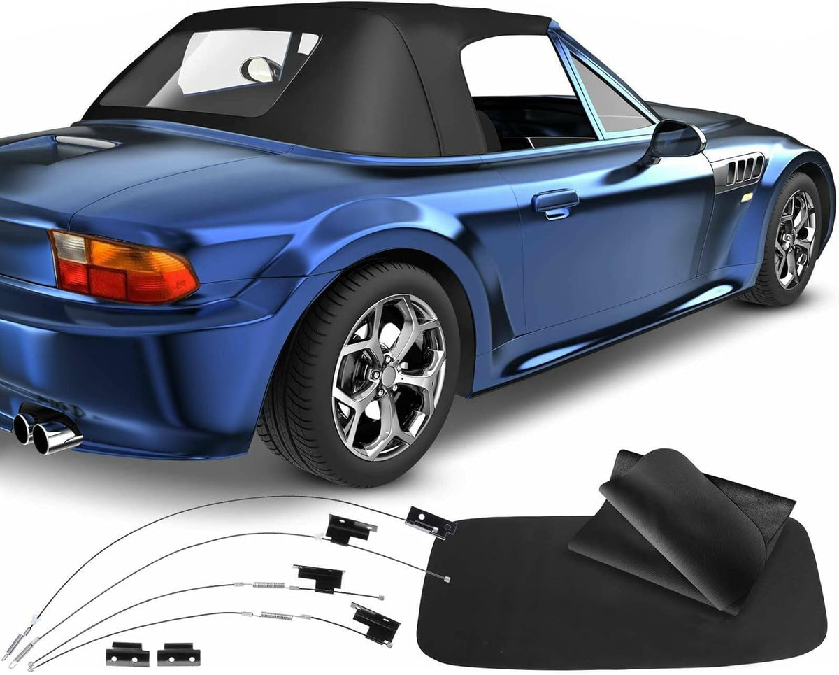 Tan Convertible Soft Top with Plastic Window K74848
