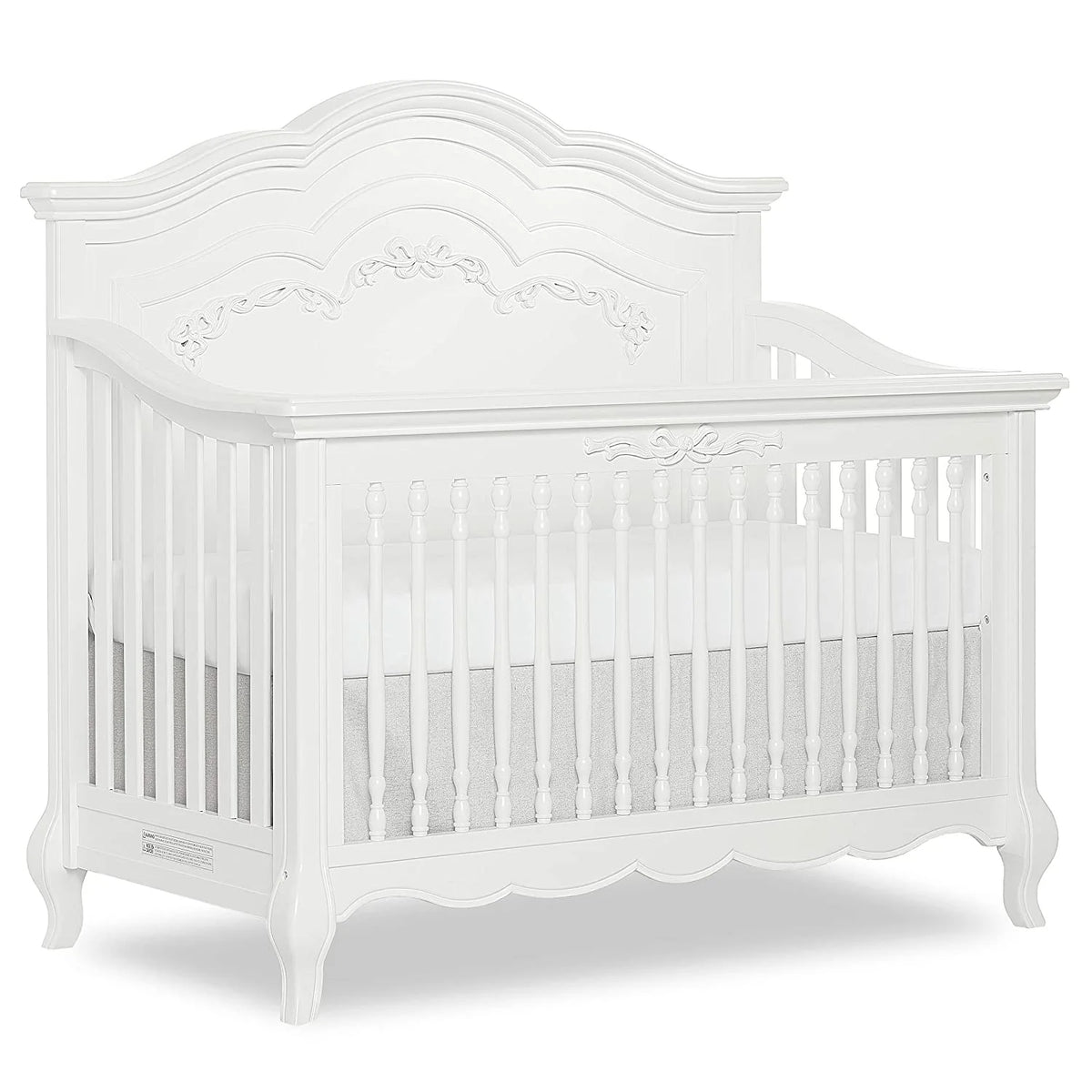 5-in-1 Convertible Crib in Frost O836203