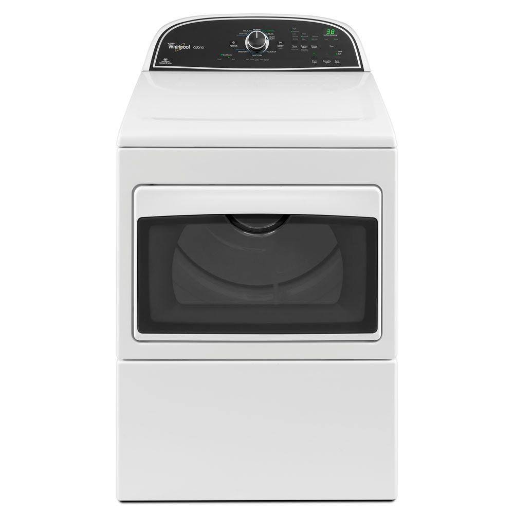 White Electric Dryer O2912
