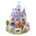 Miniature 3D Wooden Dollhouse Kit with LED C36596