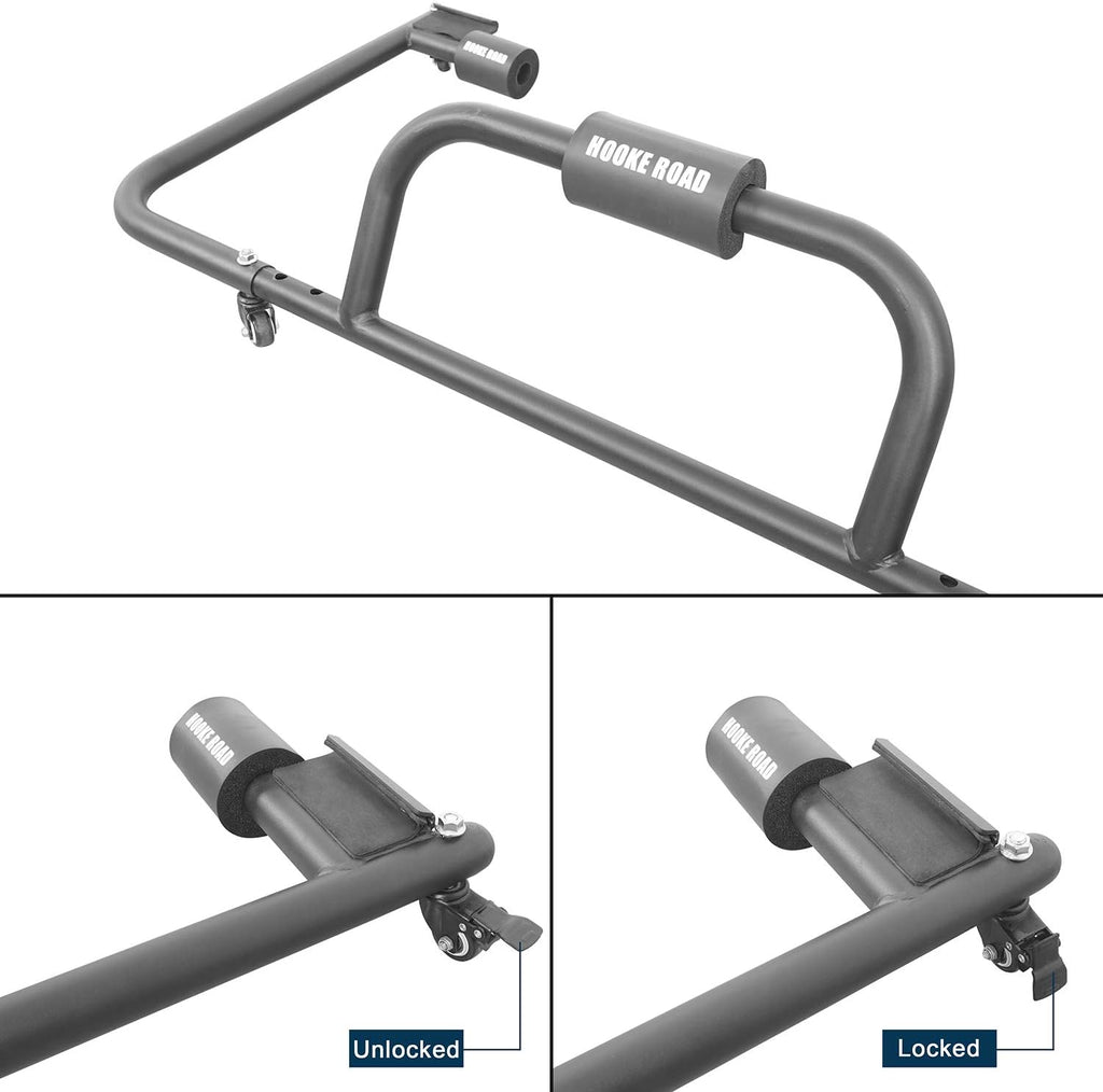 Hard Top Stand Cart Roof Storage Sliding Rack Q9805