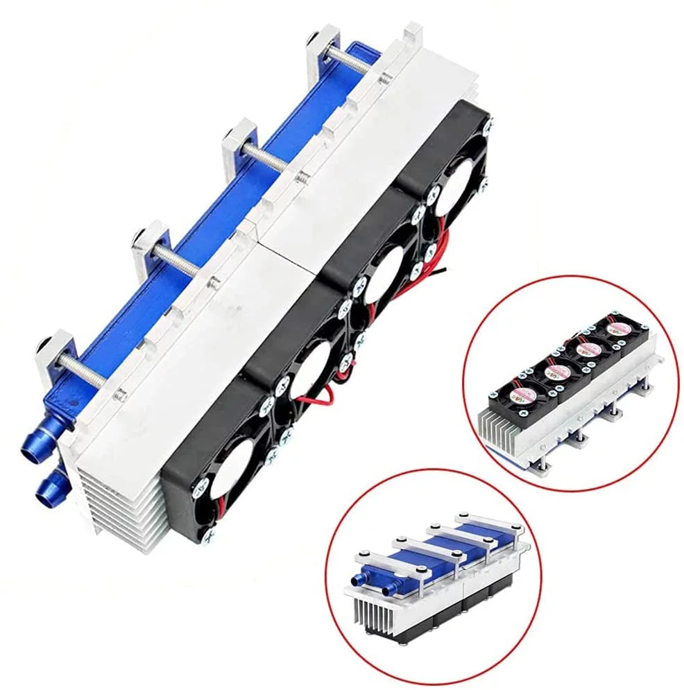4 Chip 288W 12V Semiconductor Refrigeration Kit A8823