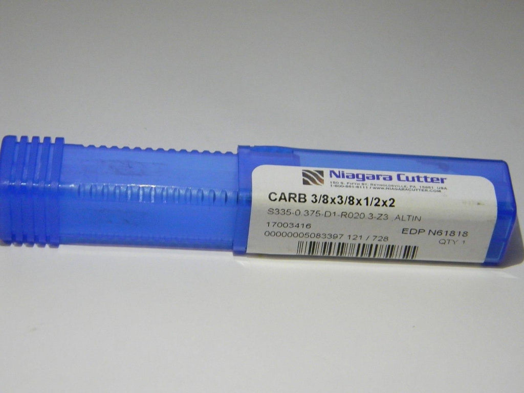 Carbide Corner Radius End Mill, TiAlN Finish, 3 Flutes, 2 inch G860