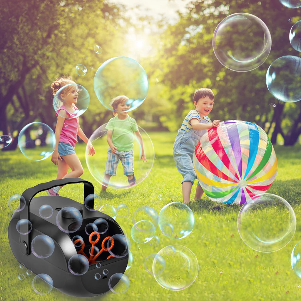 Portable Rechargeable Bubble Machine M82269