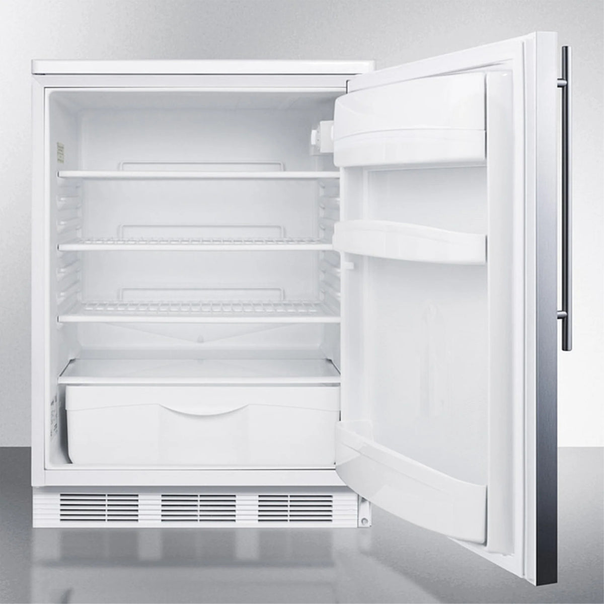 White Built-In Undercounter All-Refrigerator D6663