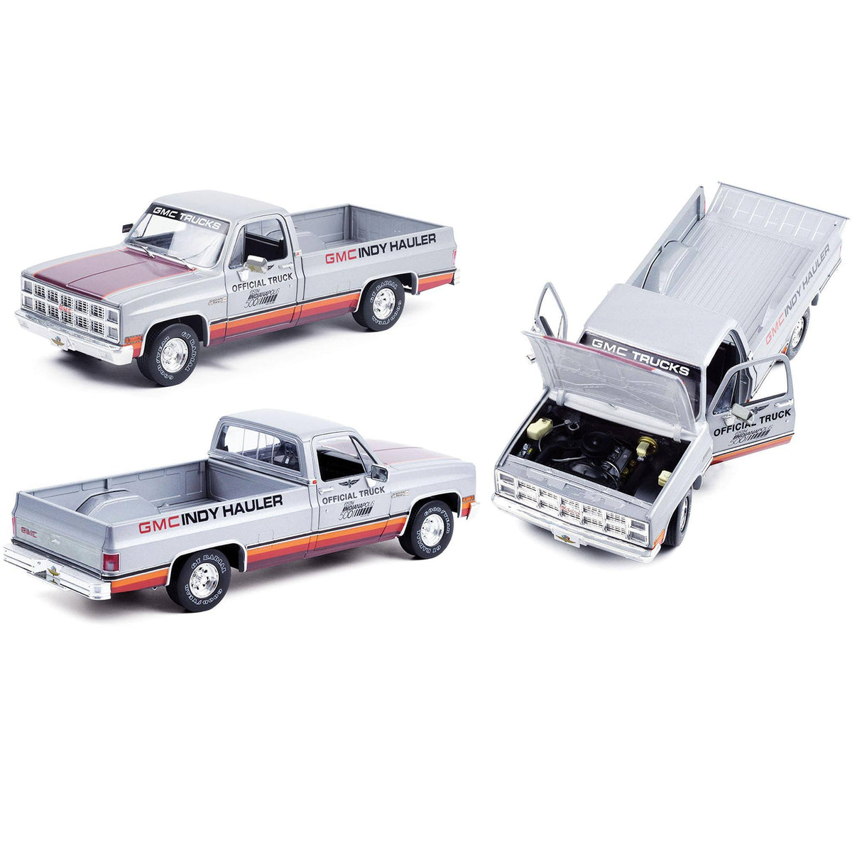 Silver Pickup Truck T885