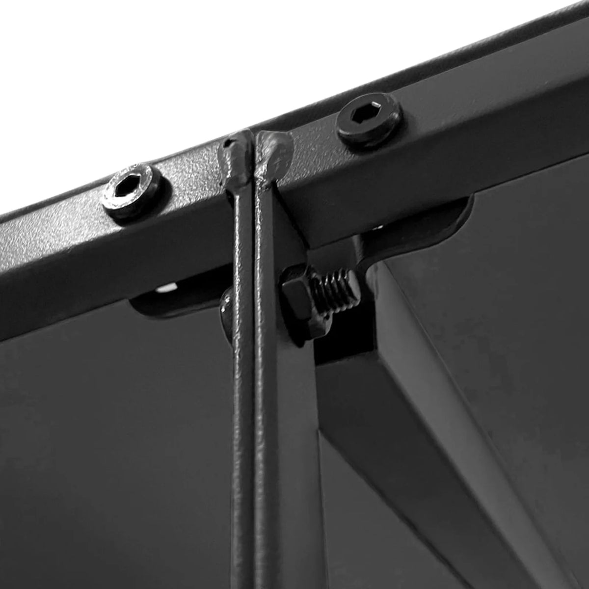 Anthracite 13.1'x9.8' 0.6 ozft² Fabric and Steel Canopy H7944