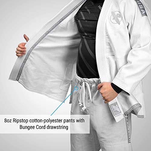White Lightweight Jiu Jitsu Gi A427