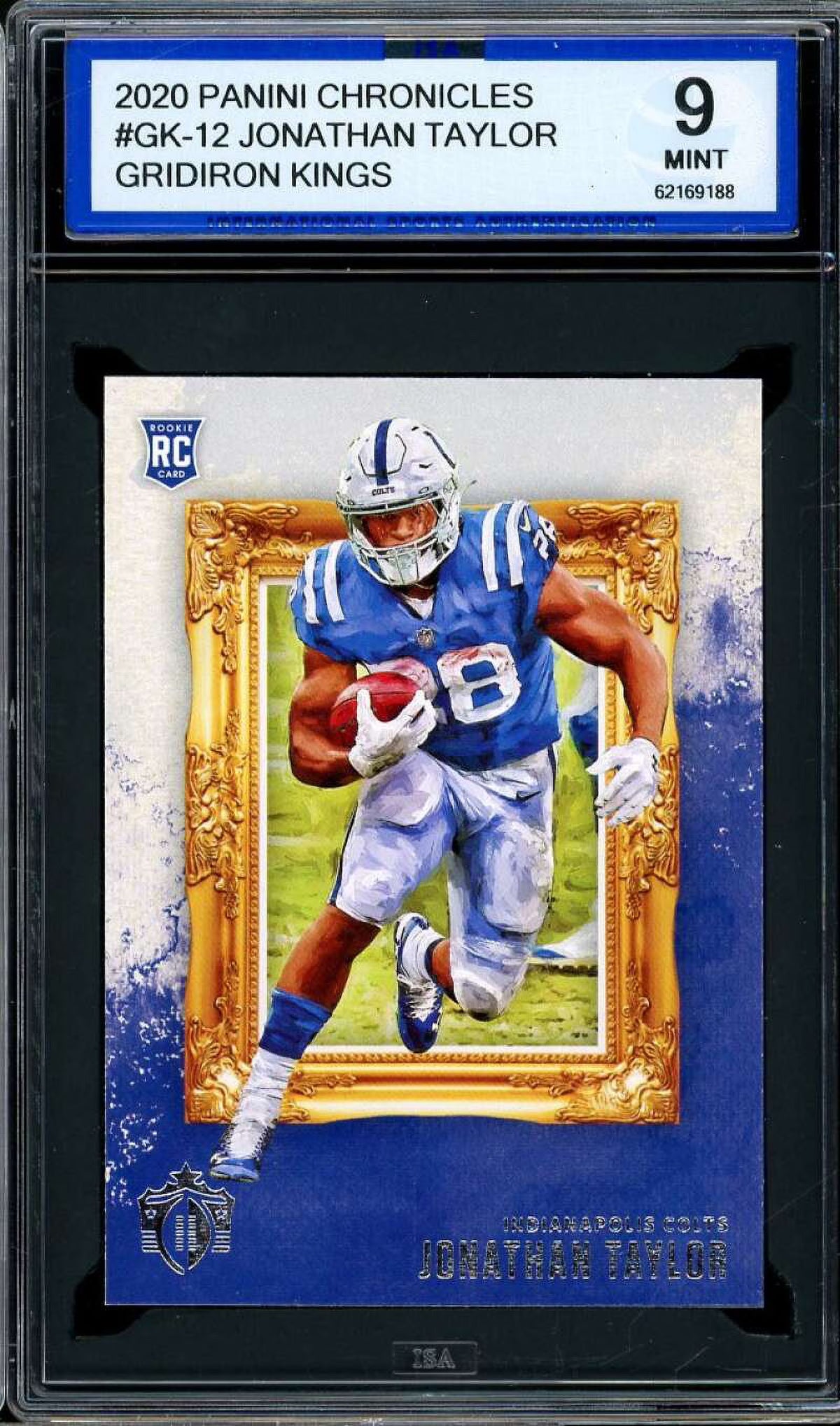 ISA 9 MINT Rookie Gridiron Kings Card Y77128