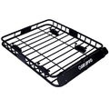 Black Steel Roof Rack Cargo Carrier Basket 42" W31531