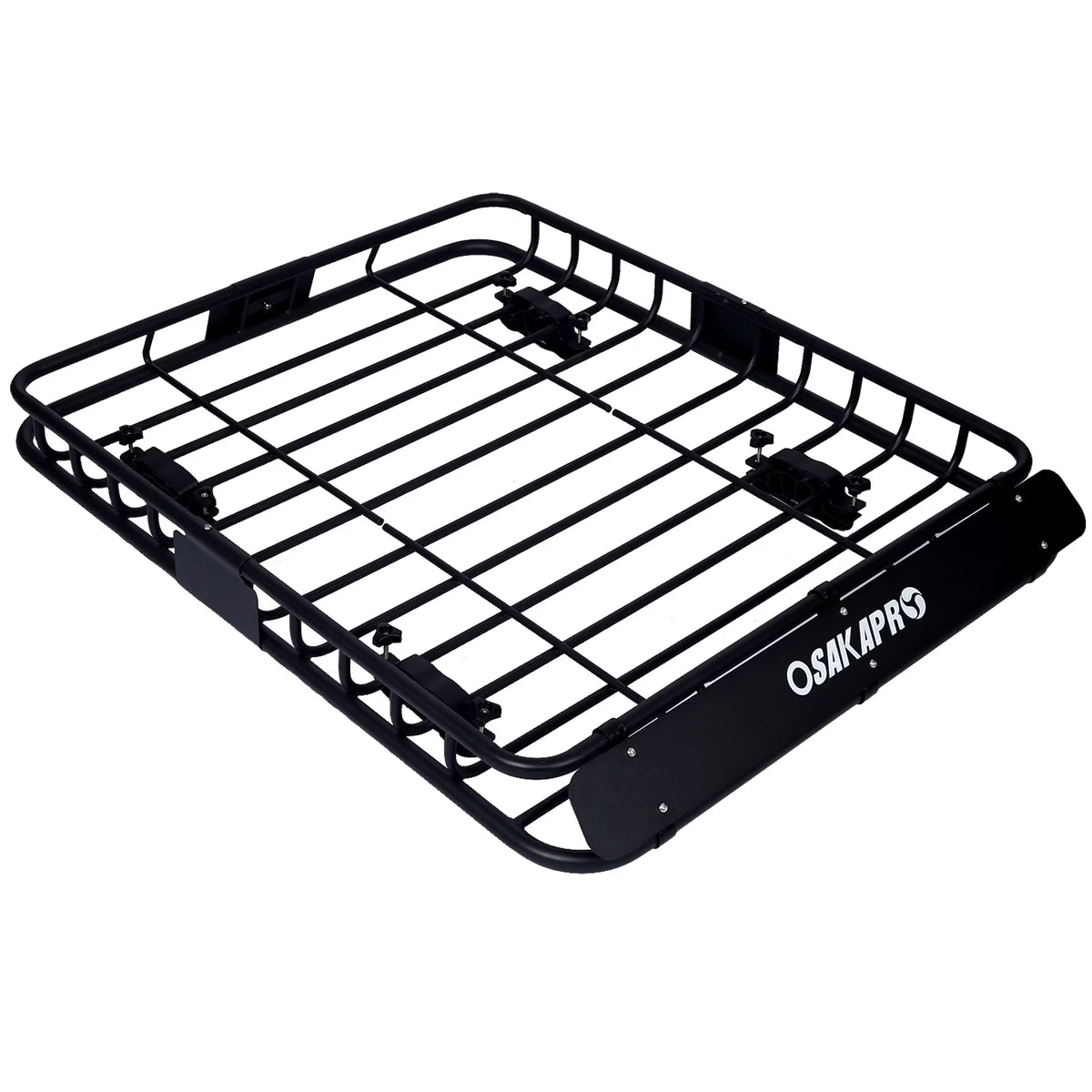 Black Steel Roof Rack Cargo Carrier Basket 42" W31531