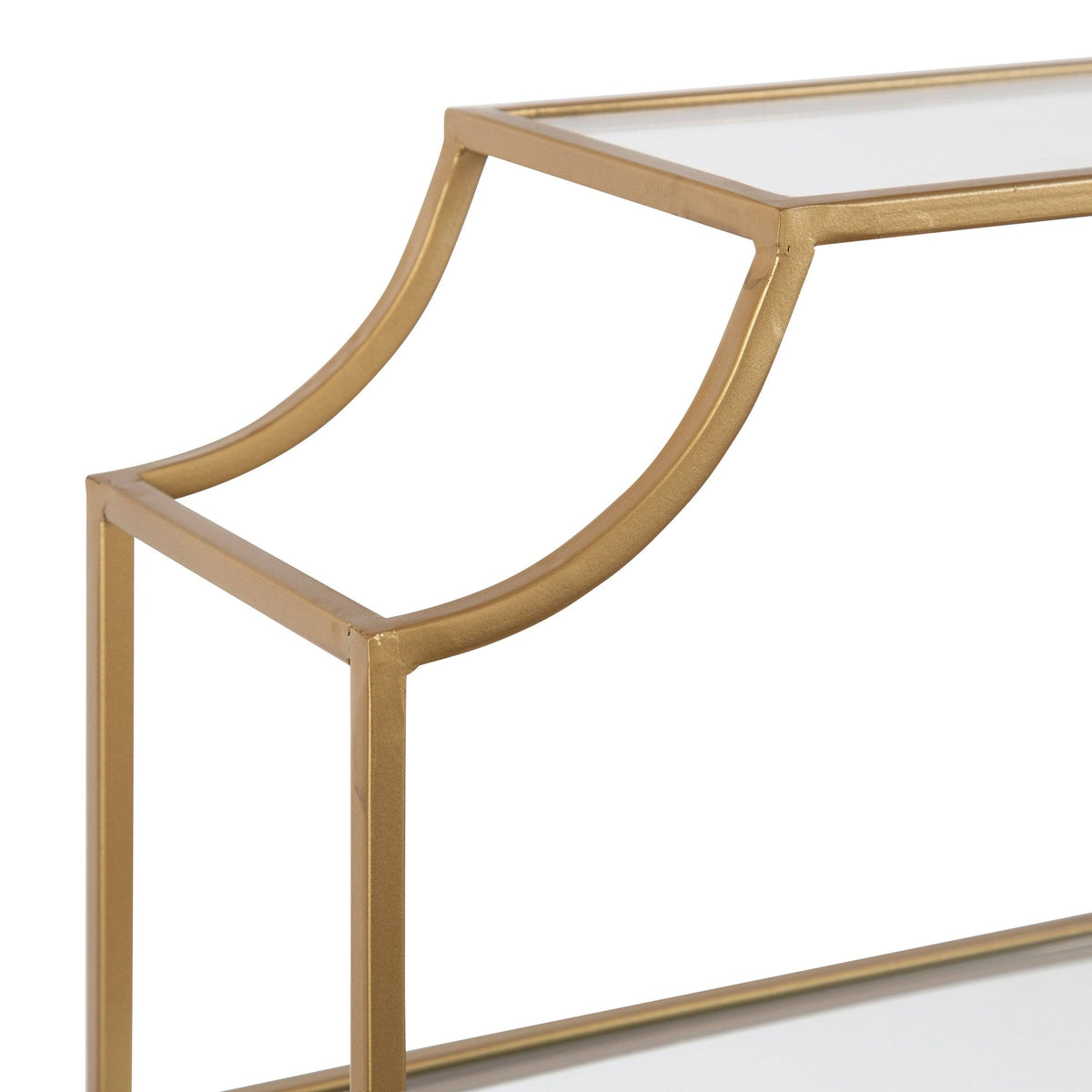 4-Tier Wall Shelf - Silver N80112