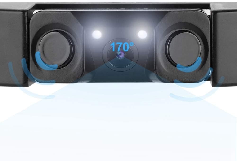 2LED Car License Plate Frame Backup Camera Pack of 2 L16883
