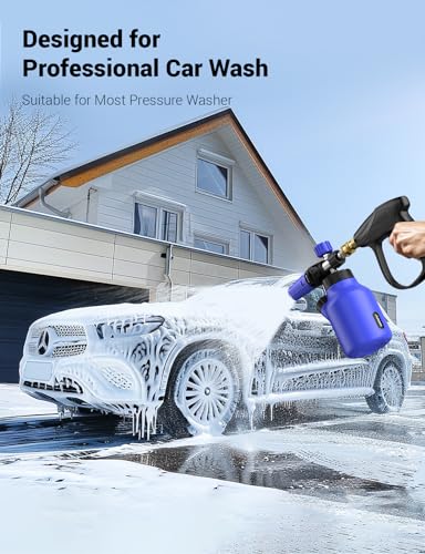 Heavy Duty Car Wash Foam Cannon with Adjustable Nozzle and 1 L Bottle Z94896