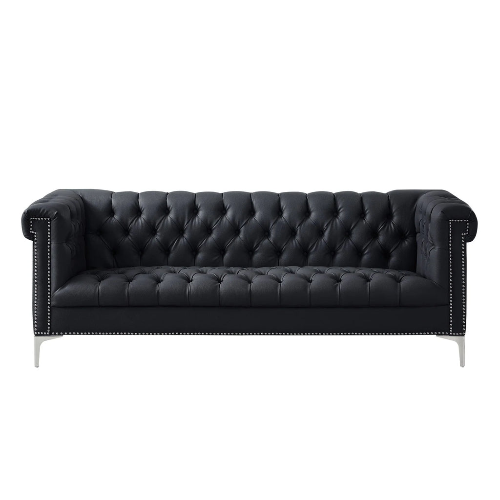 Faux Leather Sofa Q6010