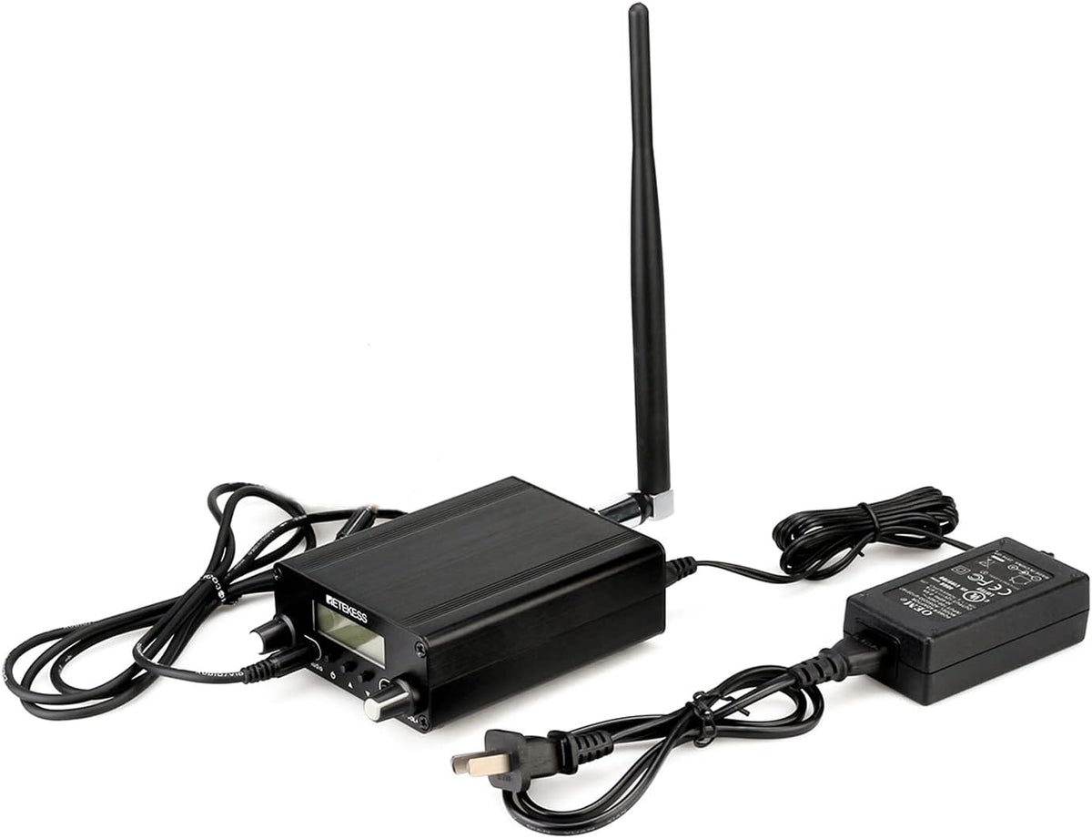 FM Transmitter with 3.5mm Mic Audio Jack X949178