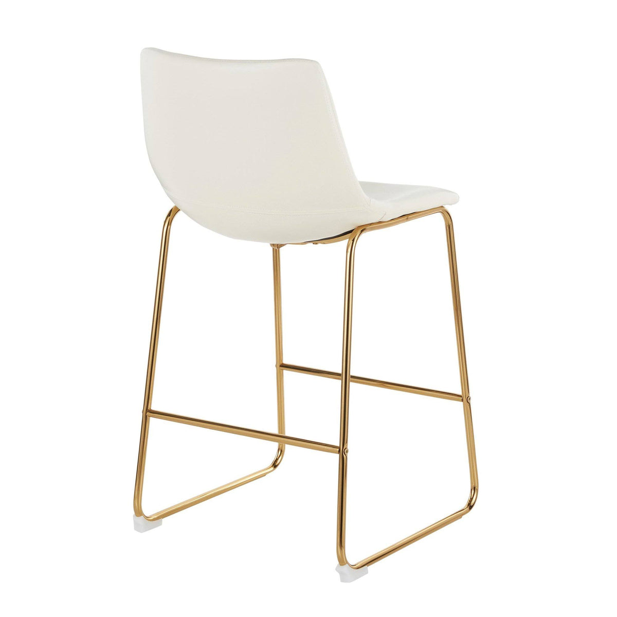 26x22 Counter Stool Black Espresso Set of 2 I98084