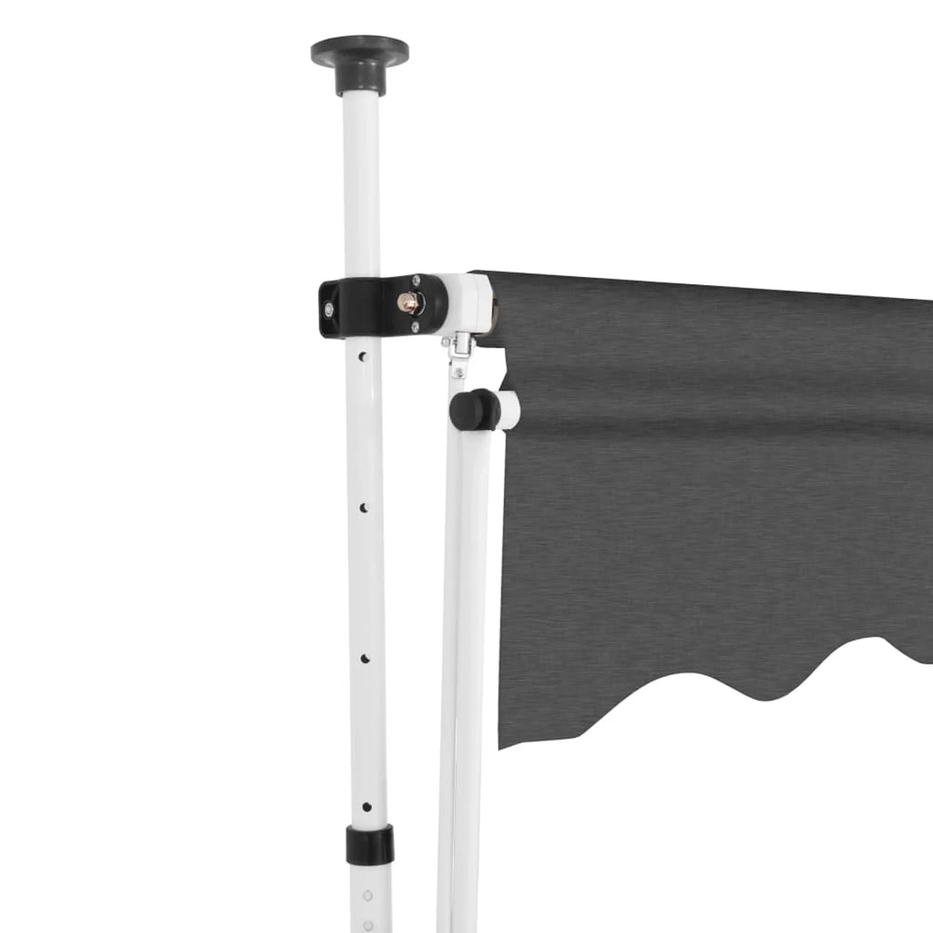 118.1" Anthracite Retractable Awning V883157