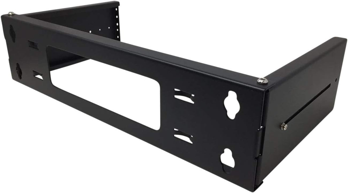 2U Heavy Duty Steel Wall Mount Bracket Rack Pack of 2 Z8488