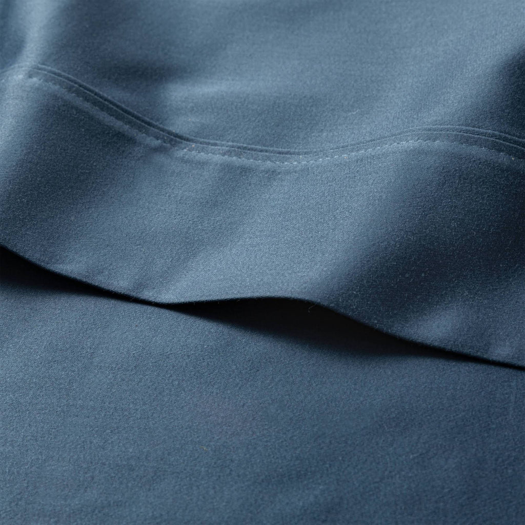 California King Metallic Blue 400 Thread Count Sheet Set M2750