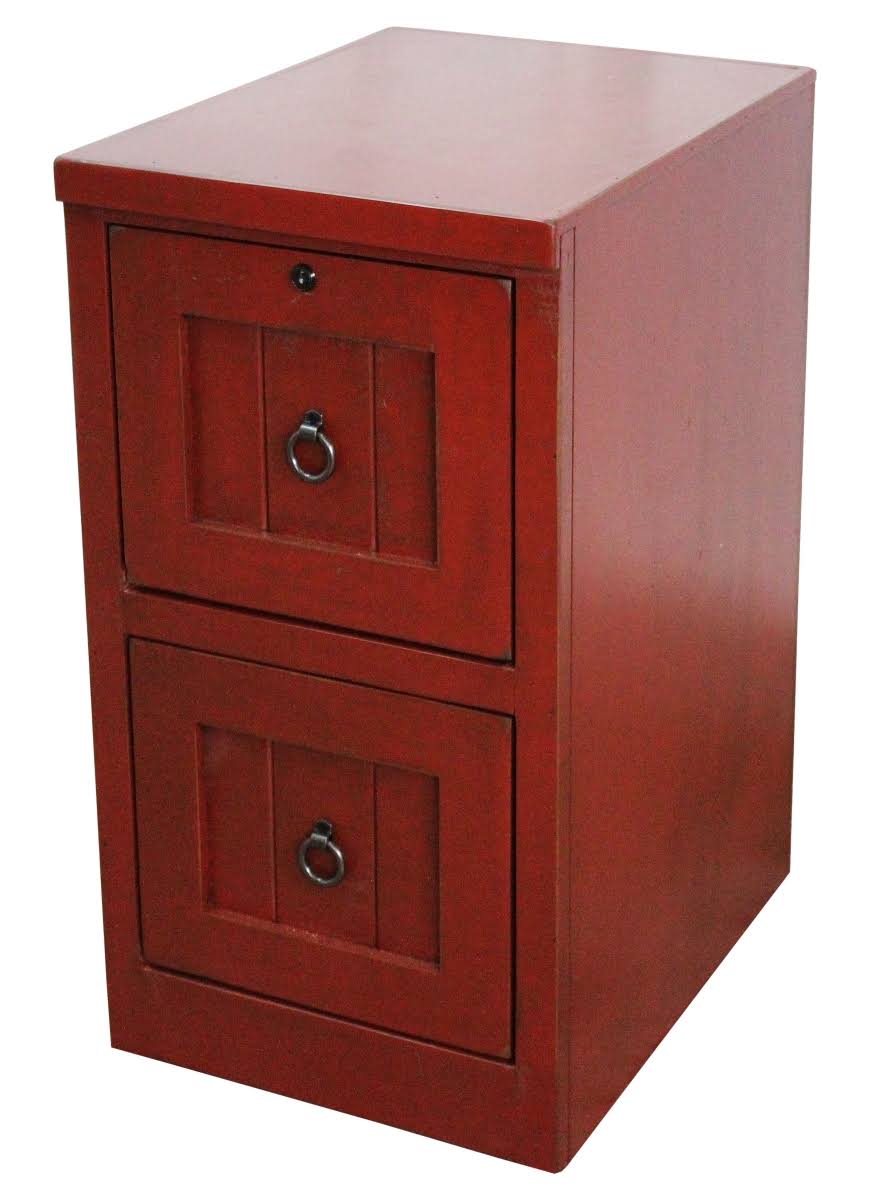 Rustic 2 Drawer File Cabinet I89985