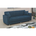 Blue Convertible Sofa G338