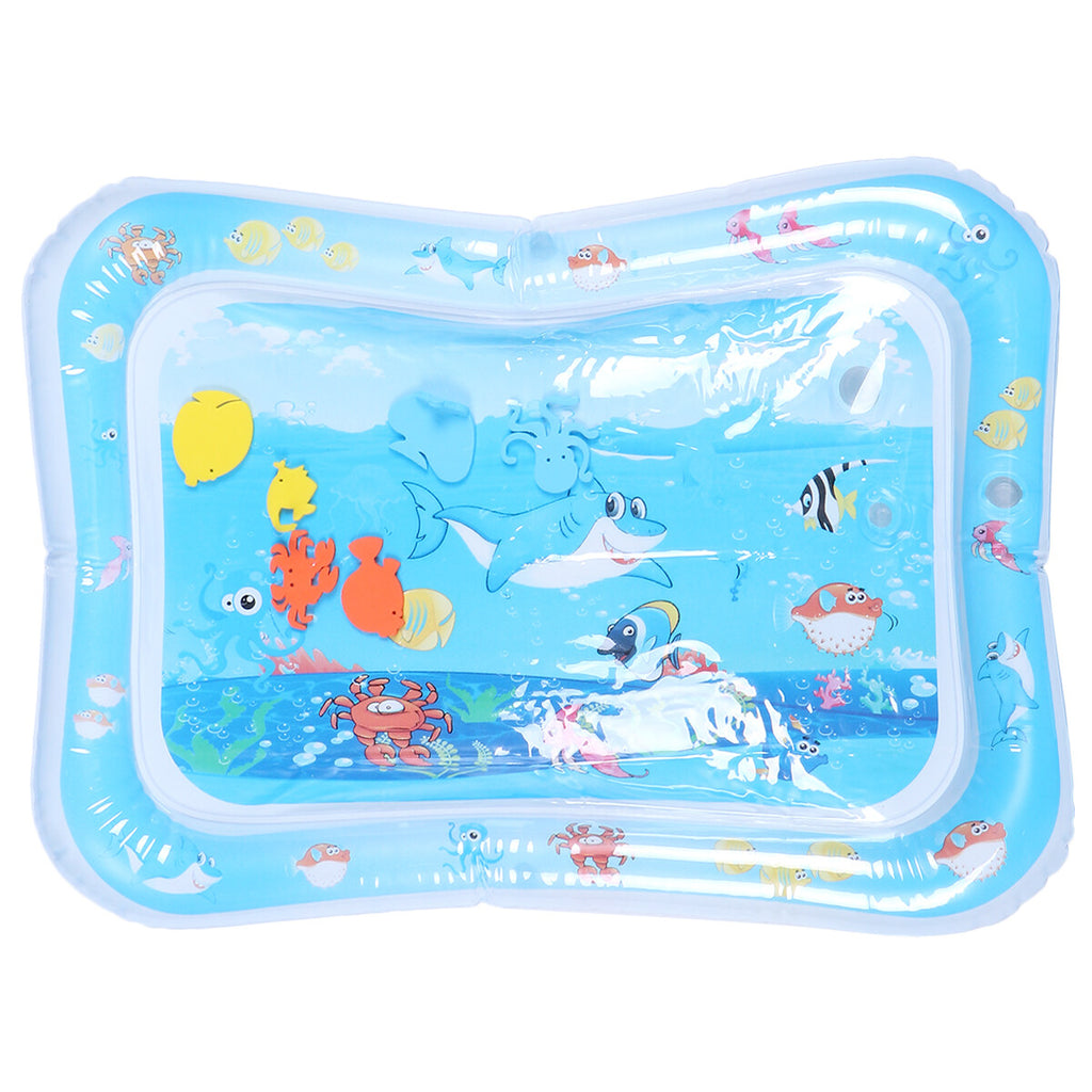 Inflatable Water Play Mat Baby Crawling Cushion (Shark Pattern) I45906