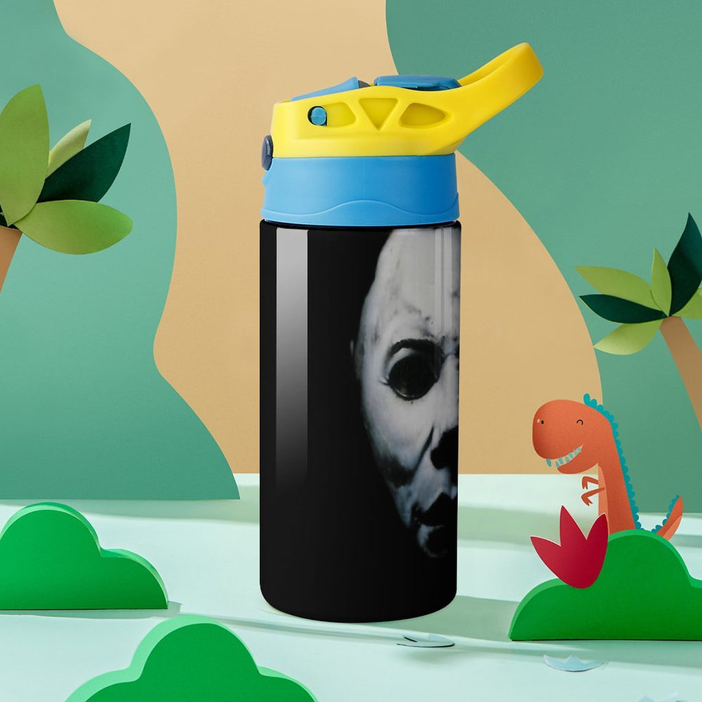 Insulated Stainless Steel Water Bottle with Straw V601