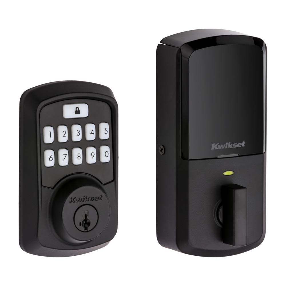 Matte Black Electronic Bluetooth Keypad Smart Lock Deadbolt U481