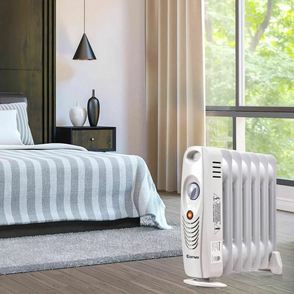 Portable Mini Electric Oil Filled Radiator Heater B89754